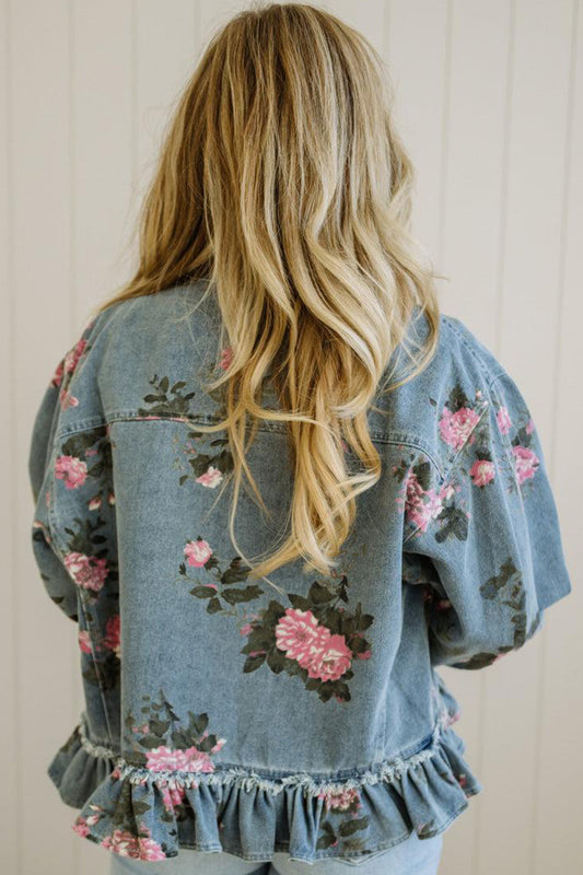 Chaqueta floral