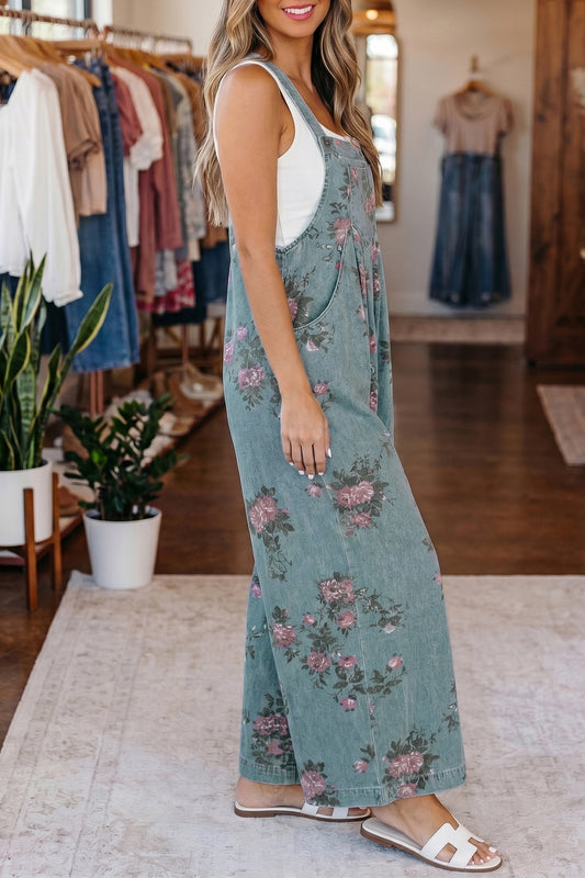 Peto vaquero floral