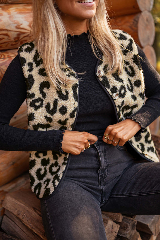 Chaleco leopardo