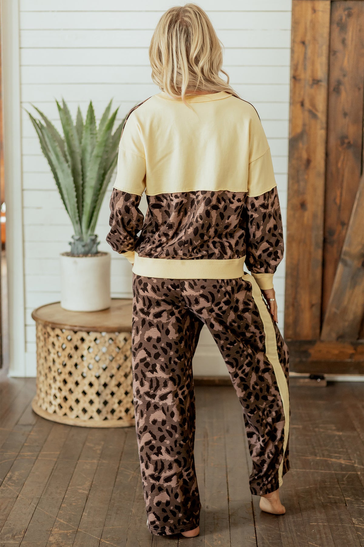 Conjunto de leopardo
