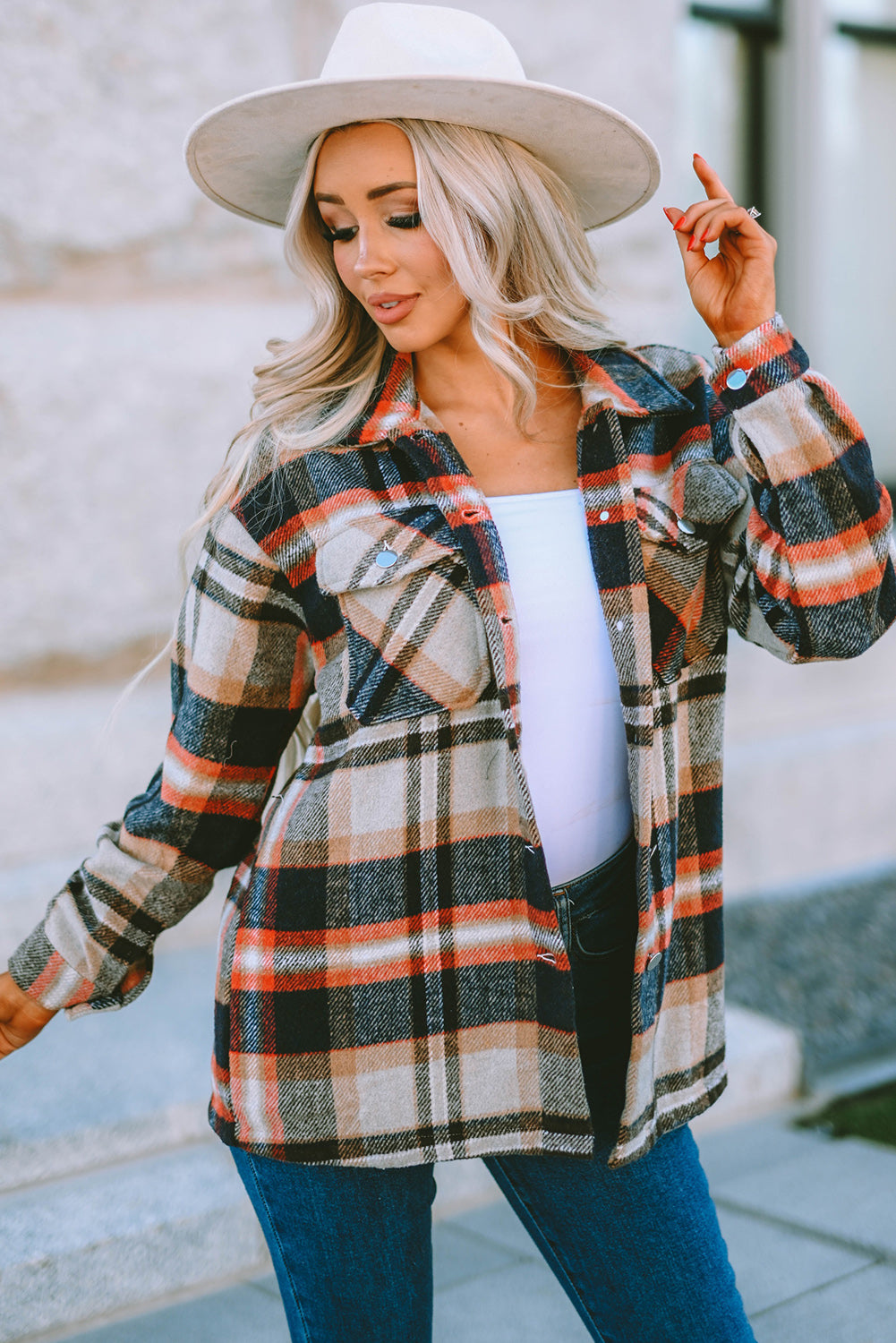 Sobrecamisa de cuadros