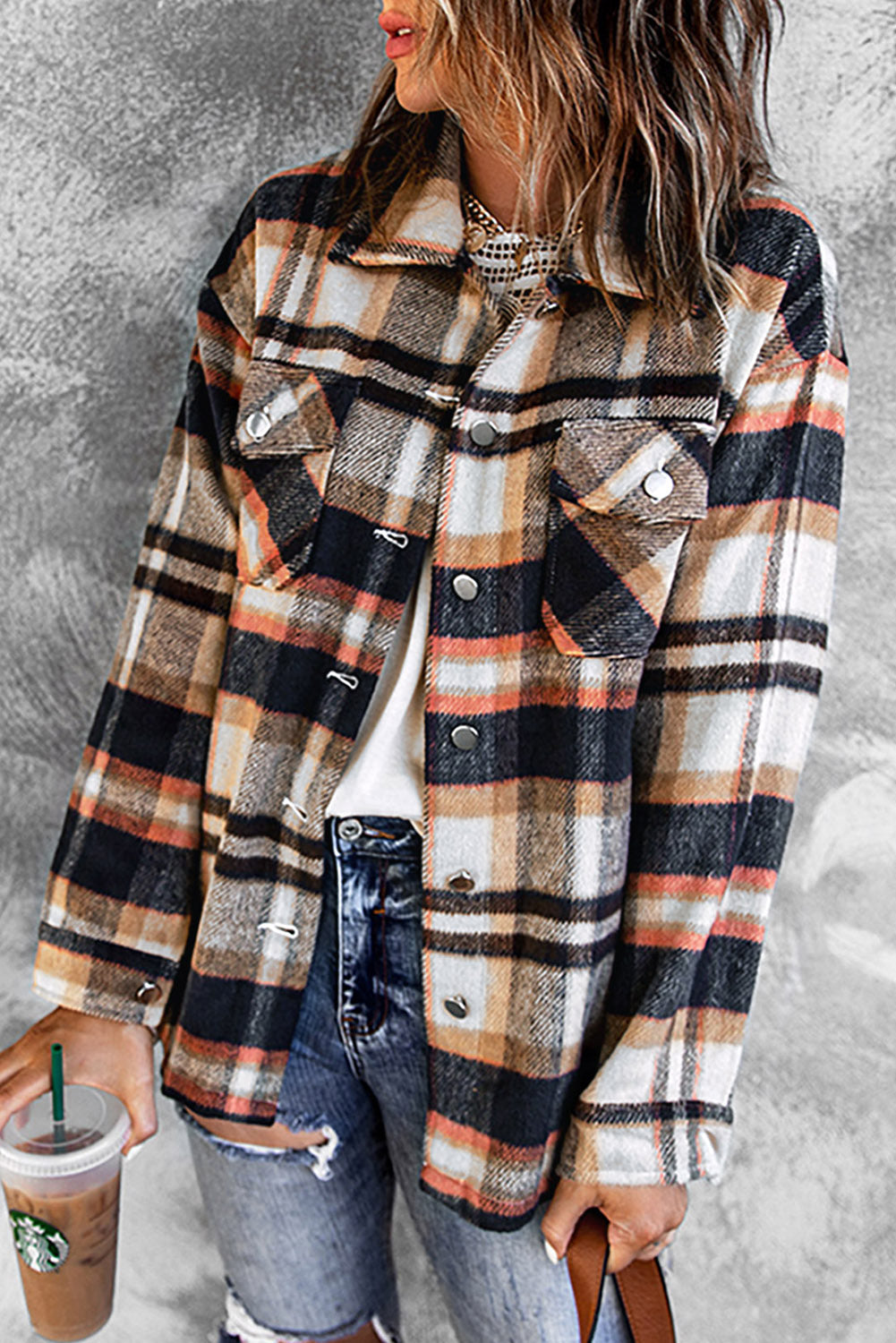 Sobrecamisa de cuadros