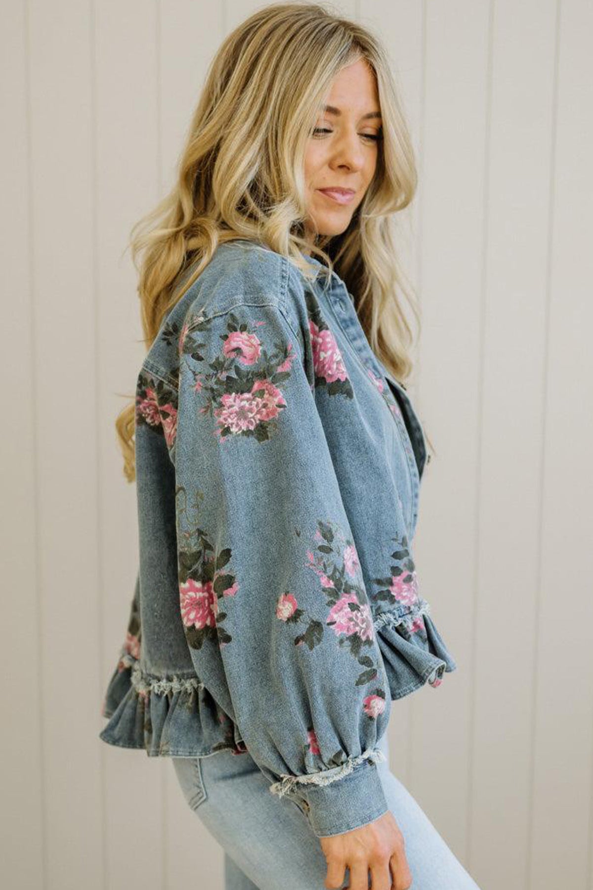 Chaqueta floral