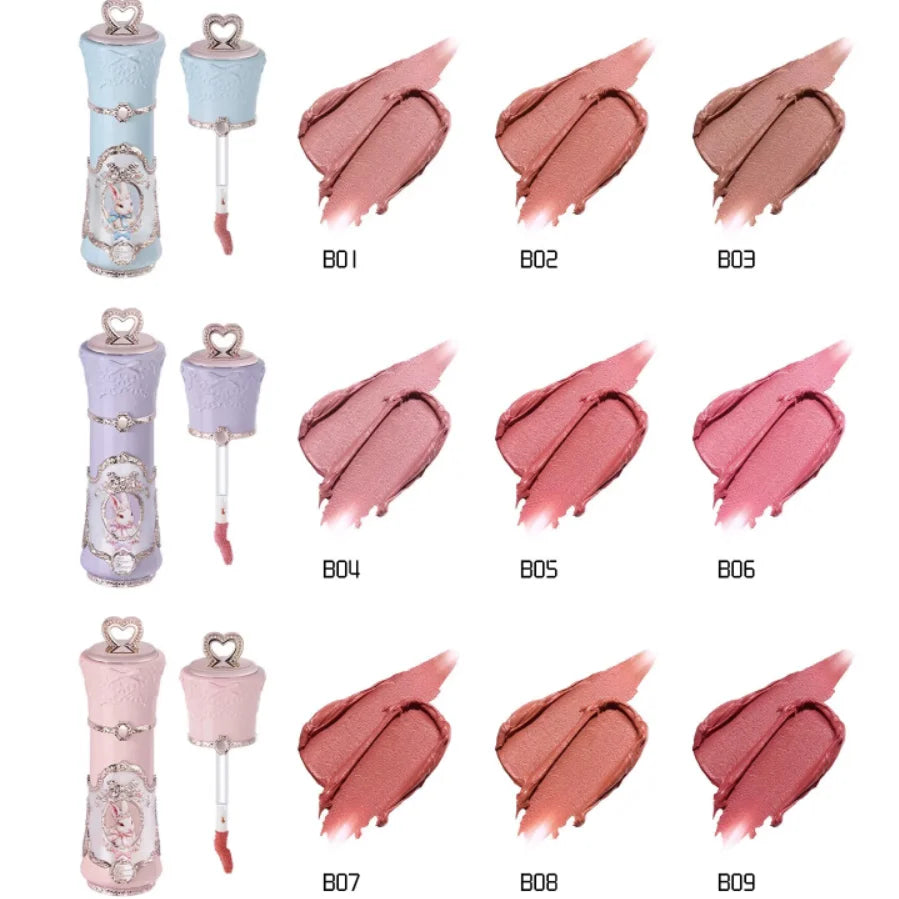 Labial líquido mate Flower Knows de BB Bellezachic en tono rosa con acabado mate, en envase de 5 ml.
