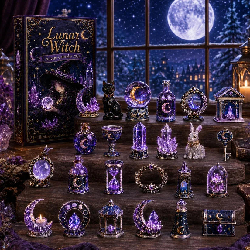 Calendario de Adviento de Animales Mágicos BB Bellezachic para 2026, con ilustraciones de animales encantadores y detalles festivos.