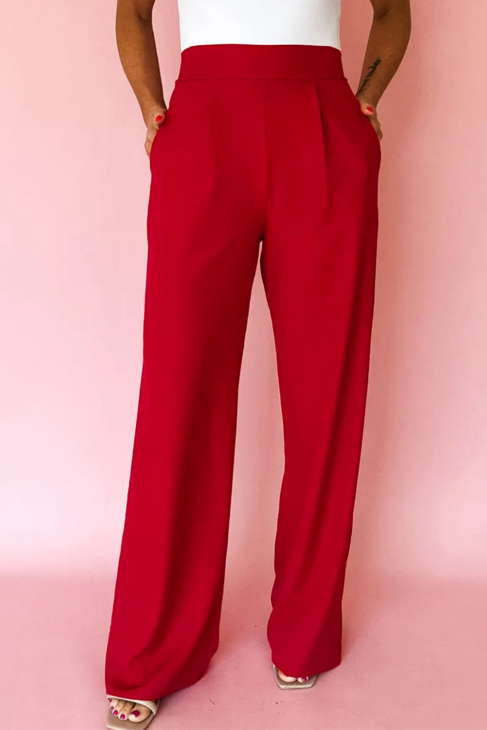 Pantalones con pinzas