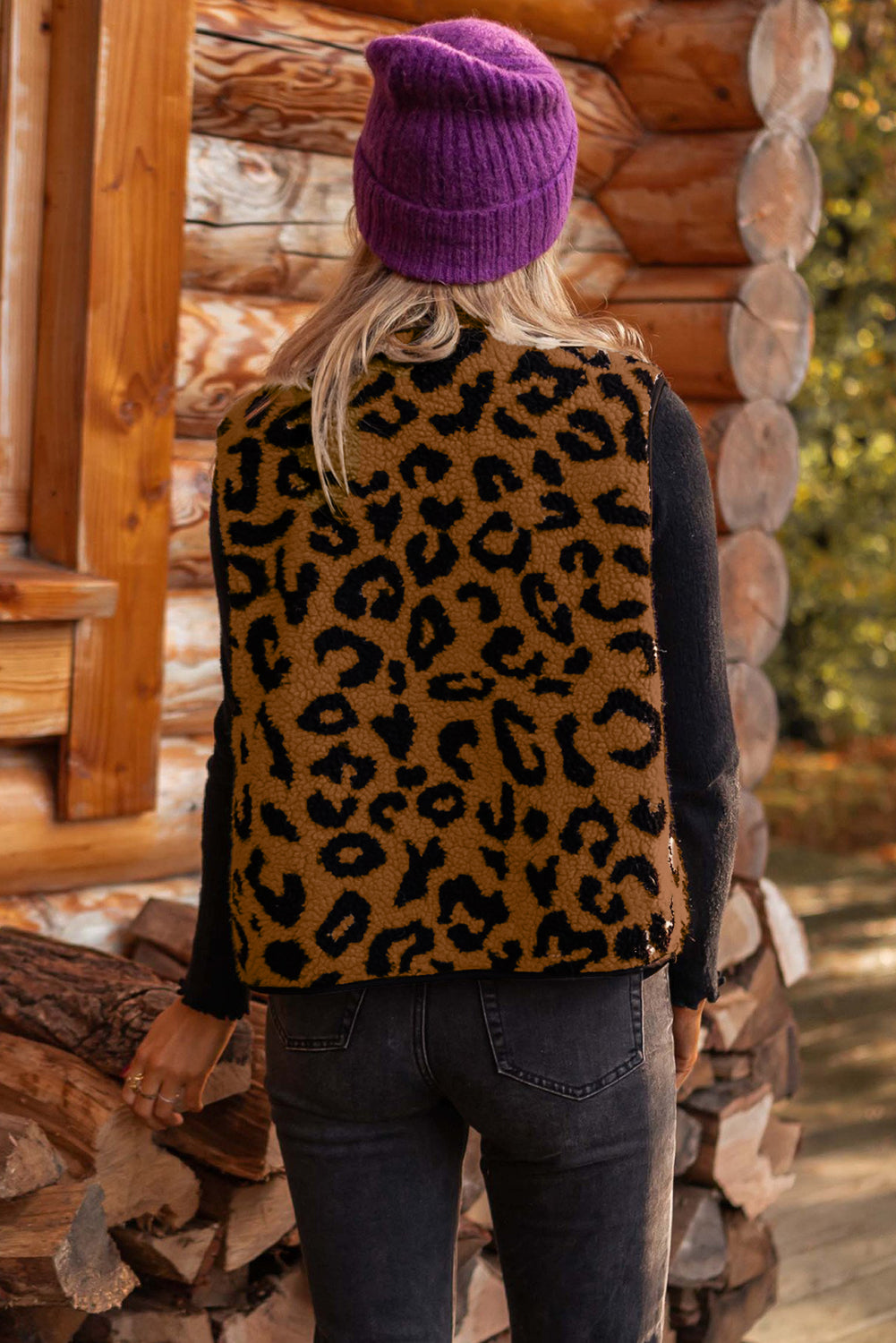Chaleco leopardo