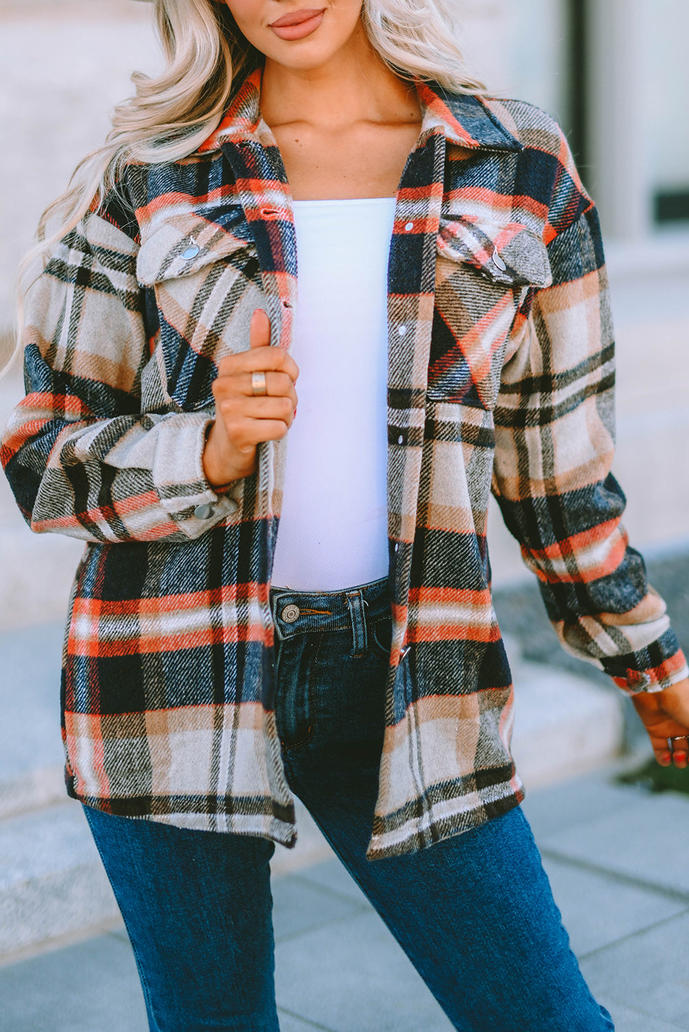 Sobrecamisa de cuadros