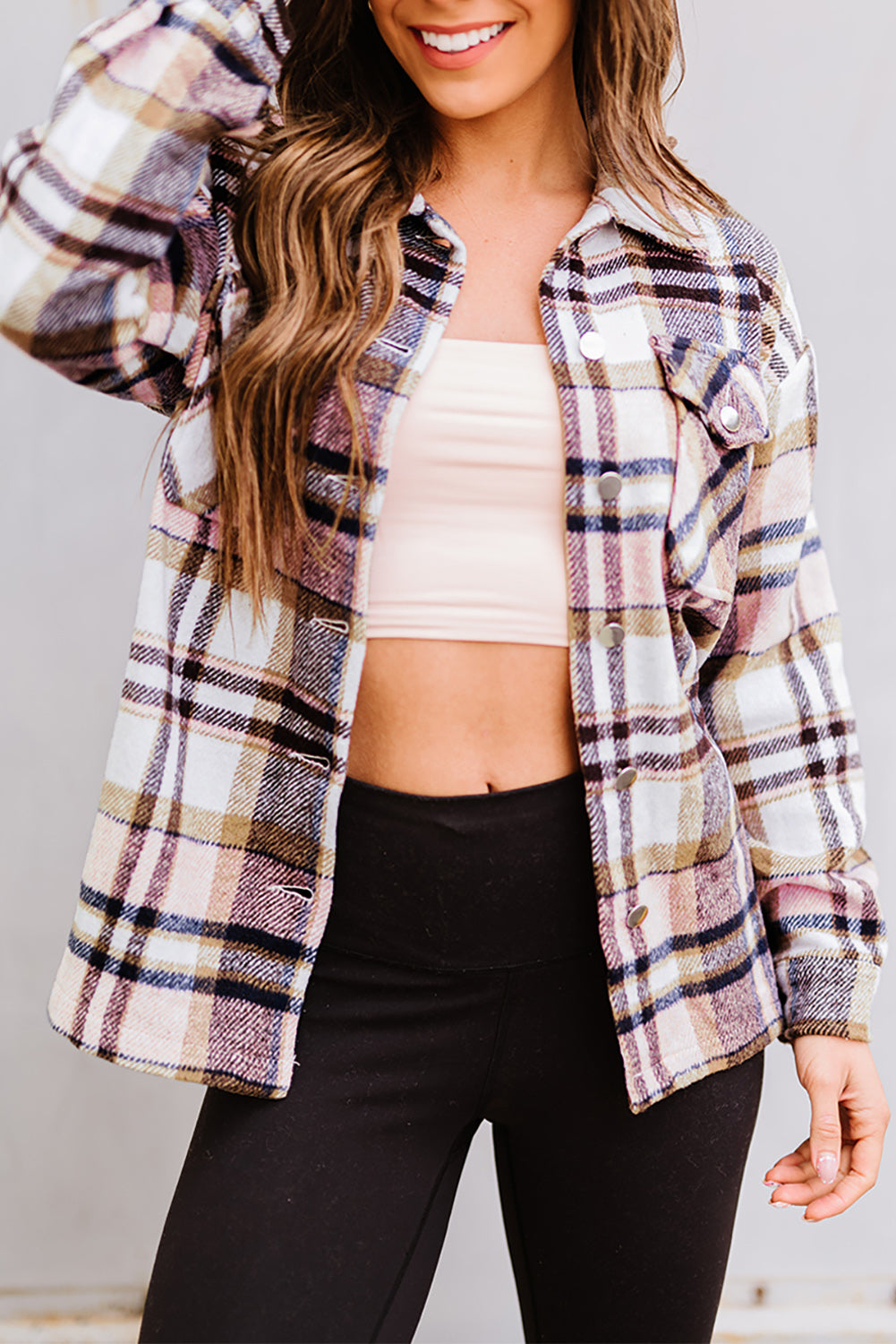 Sobrecamisa de cuadros
