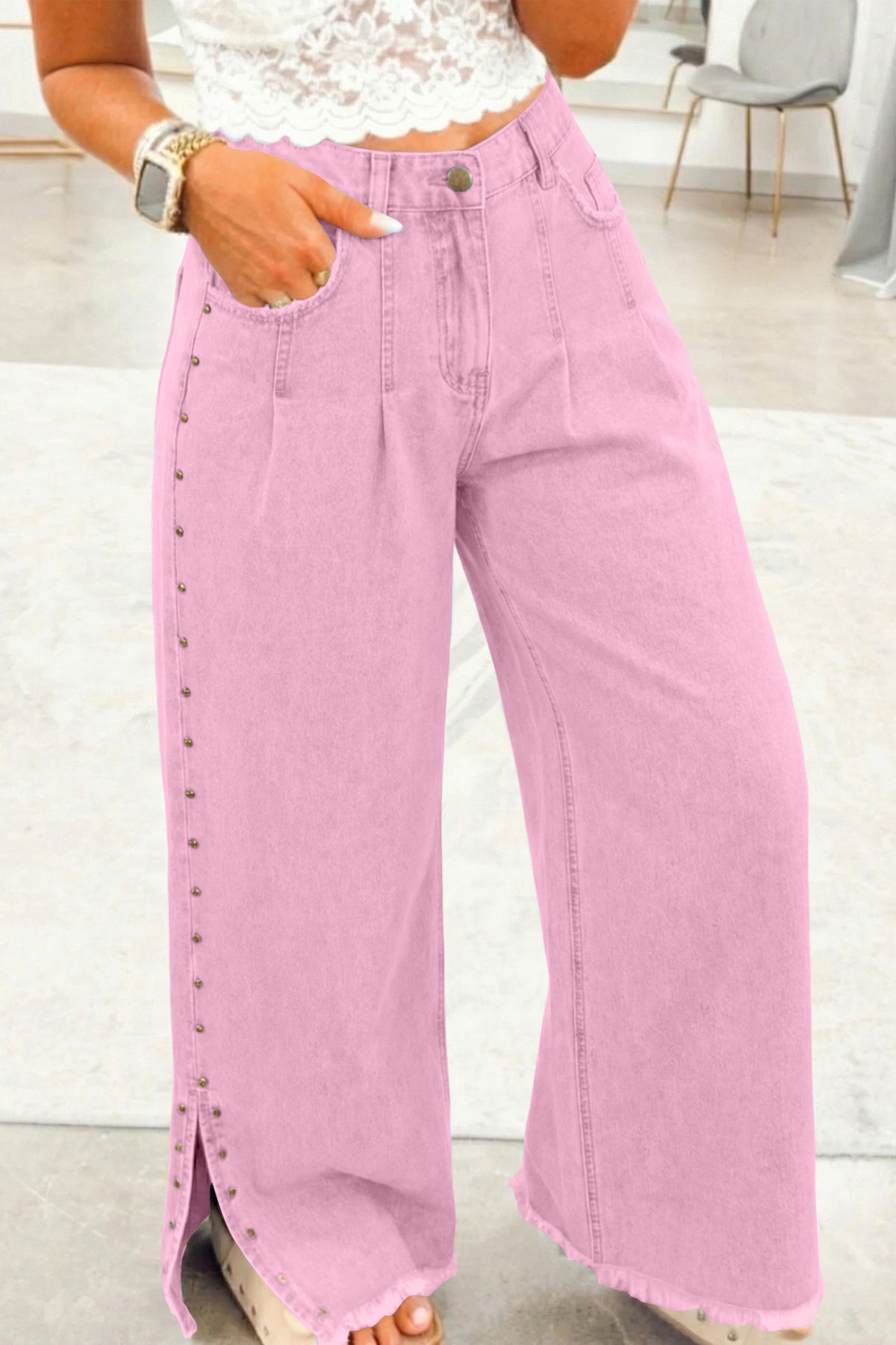 Pantalones rosa
