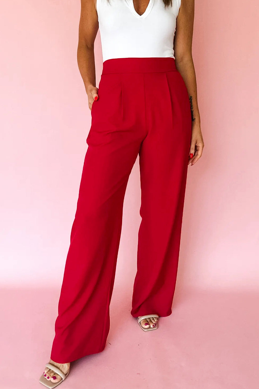Pantalones con pinzas